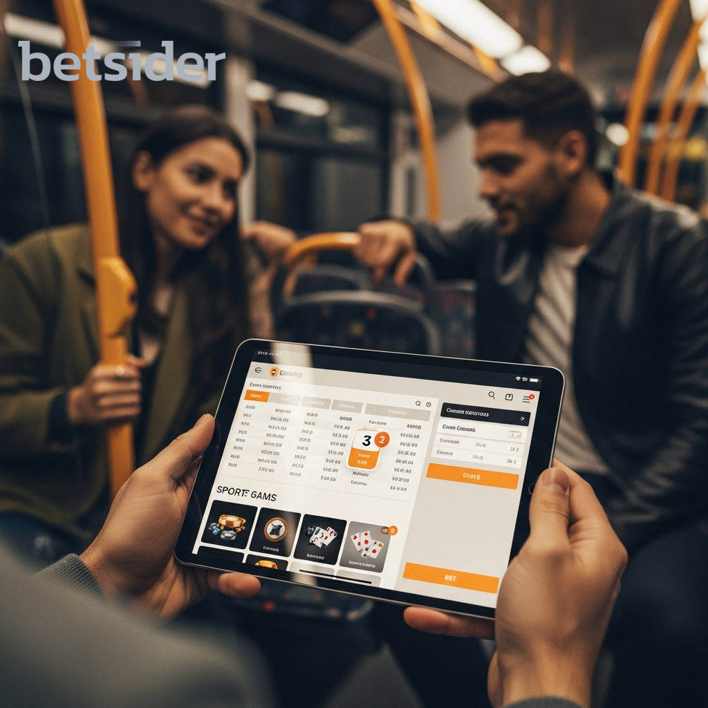 Mobiles Wetten im Transit